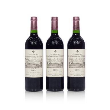 View full screen - View 1 of Lot 235. Château La Mission Haut-Brion 2005 (6 BT).