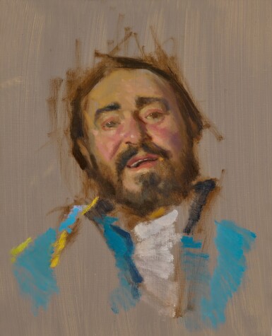 View full screen - View 1 of Lot 111. Luciano Pavarotti (A Sketch).