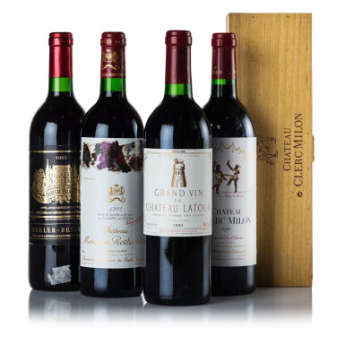 View full screen - View 1 of Lot 514. Bordeaux Assortment Case 1990-1993 (4 BT).