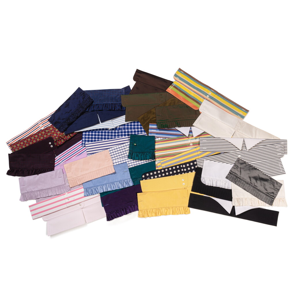 View full screen - View 1 of Lot 70. Lot of Three Boxes of Iconic Made to Measure Collars.