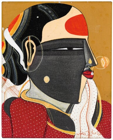 View full screen - View 1 of Lot 20. THOTA VAIKUNTAM | UNTITLED.
