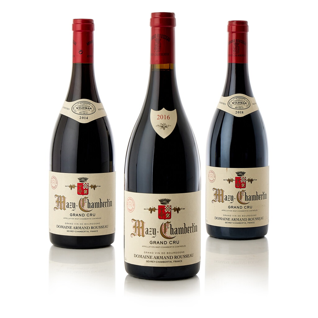 View full screen - View 1 of Lot 7065. Mazy Chambertin 2014 Domaine Armand Rousseau (3 BT).