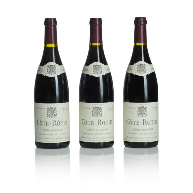 View full screen - View 1 of Lot 339. Côte Rôtie, Côte Blonde 2005 René Rostaing (3 BT).