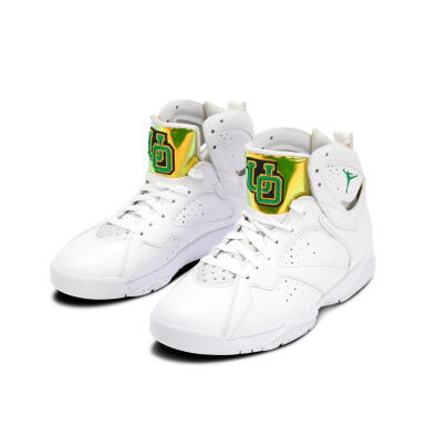 View full screen - View 1 of Lot 43. Nike Air Jordan 7 ‘University of Oregon’ Women's Player Exclusive | Size 10W .
