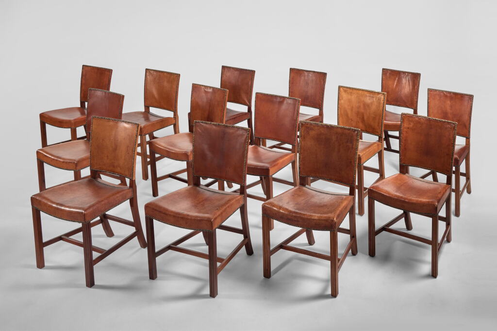 View full screen - View 1 of Lot 150. Fourteen "Red" Chairs.