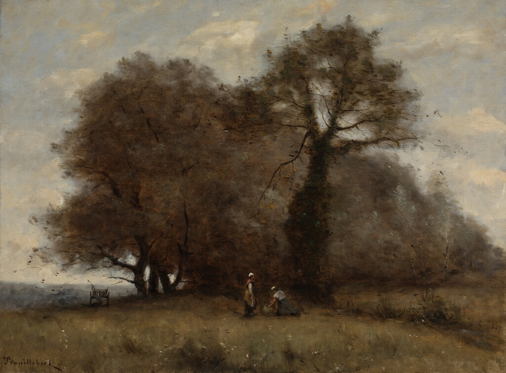 View full screen - View 1 of Lot 5. Two Figures Working in the Fields.