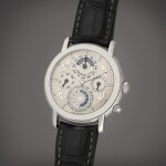 Jules Audemars Quantième Perpétuel Métropolis, Reference 25919 | An anniversary edition white gold world time perpetual calendar wristwatch | Circa 2002