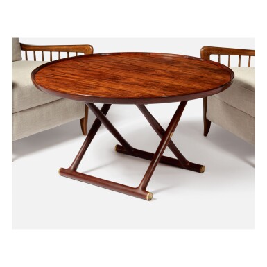 View full screen - View 1 of Lot 234. MOGENS LASSEN | “EGYPTIAN” FOLDING TABLE.