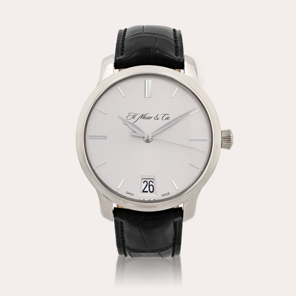 View full screen - View 1 of Lot 462. Endeavour Big Date Montre bracelet en or blanc avec date | White gold wristwatch with date Vers 2018 | Circa 2018.