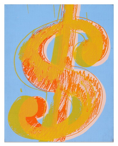 View full screen - View 1 of Lot 130. Dollar Sign.