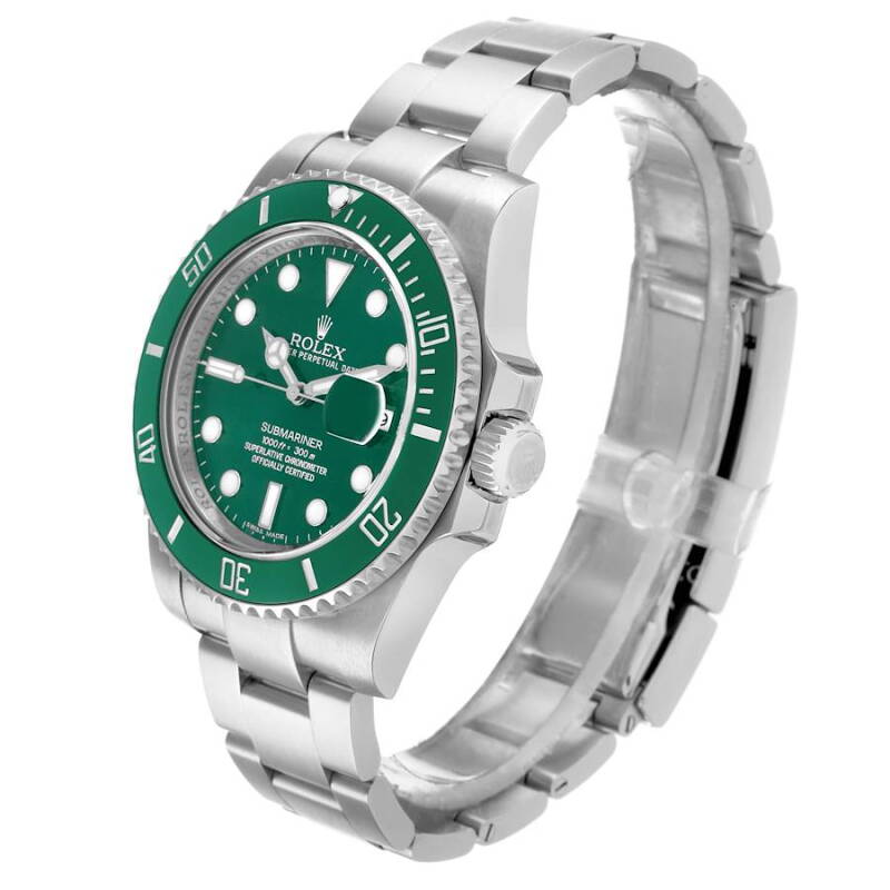 Rolex Rolex Submariner 'Hulk' (Reference 116610LV). A 40mm Stainless ...