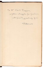 HAYEK | The Road to Serfdom, 1944, inscribed to Karl Popper