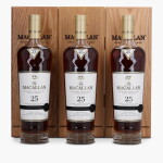 The Macallan 25 Year Old Sherry Oak 43.0 abv NV (3 Bottles 70cl)