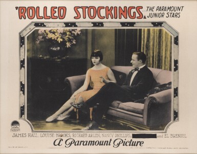 View full screen - View 1 of Lot 125. Rolled Stockings (1927).