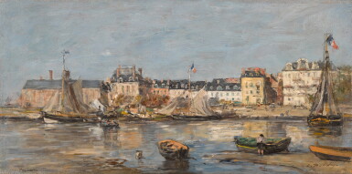 View full screen - View 1 of Lot 17. Trouville, le port.