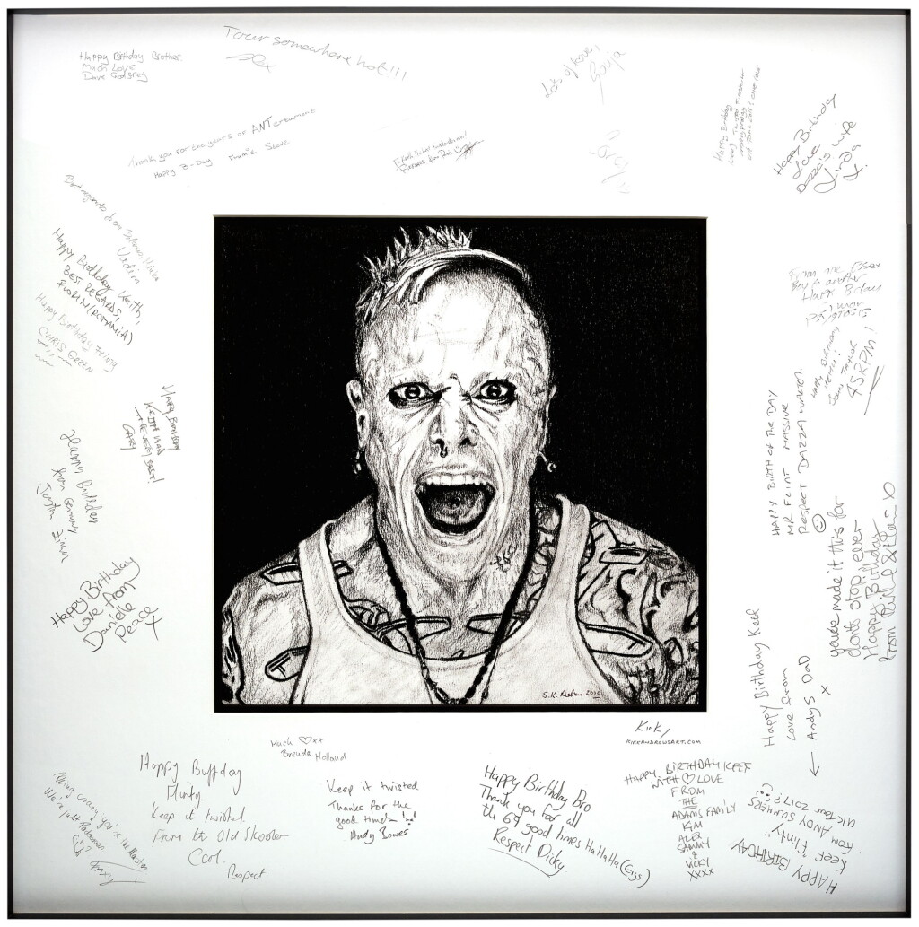 View full screen - View 1 of Lot 169. Kirk Andrews, b. 1962 | 'Keef' Keith Flint .