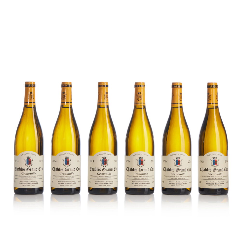 View full screen - View 1 of Lot 225. Chablis, Grenouilles 2014 Jean-Paul et Benoît Droin (6 BT).