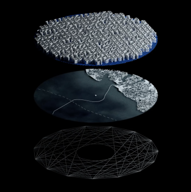 View full screen - View 1 of Lot 1127. Robert Alice | Block 34 (51.895167° N, 1.4805° E) from Portraits of a Mind | 第34塊 (51.895167° N, 1.4805° E) 心靈肖像系列.