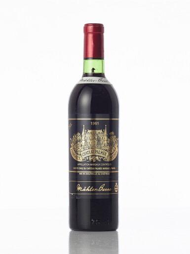 View full screen - View 1 of Lot 5431. Château Palmer 1961 (1 BT).