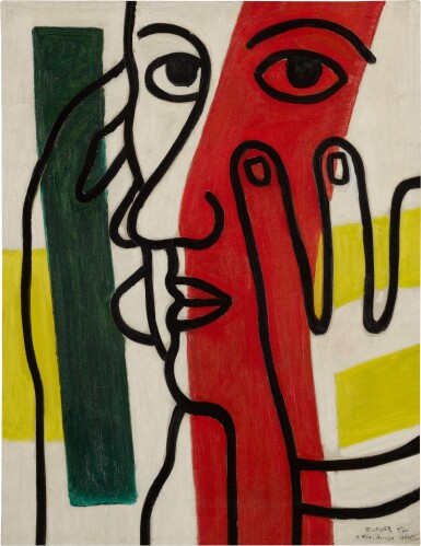 View full screen - View 1 of Lot 132. Portrait de Paul Éluard.