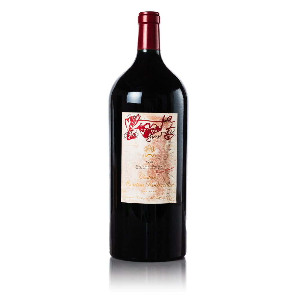 View full screen - View 1 of Lot 3377. Château Mouton Rothschild 1995 (1 IMP).