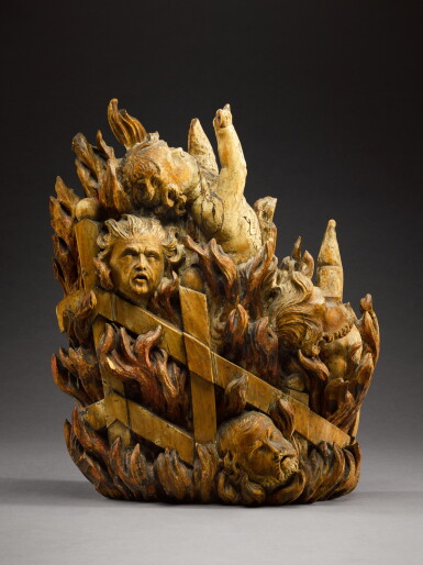 View full screen - View 1 of Lot 244. Relief with Damned Souls.