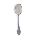 American Silver Dognose Tablespoon, Henricus Boelen I, New York, Circa 1690