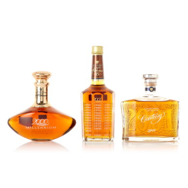 View full screen - View 1 of Lot 6310. Suntory Century, Millenium and 15 Year Old Mixed Lot NV (3 BT70).