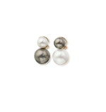 Pair of Cultured Pearl Earclips