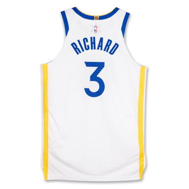 Abraham Bloemaert, Will Richard ‘Christmas Day’ Golden State Warrior 2025-2026 Game Issued Association Edition Jersey | Probable Wear