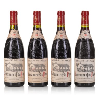 View full screen - View 1 of Lot 611. Châteauneuf du Pape, Domaine du Pégau, Cuvée Laurence 1990 (7 BT).