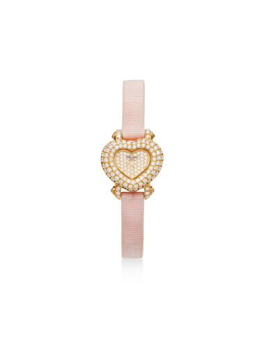 View full screen - View 1 of Lot 1837. Reference 13/6638-20 A yellow gold and diamond-set wristwatch, Circa 2000.