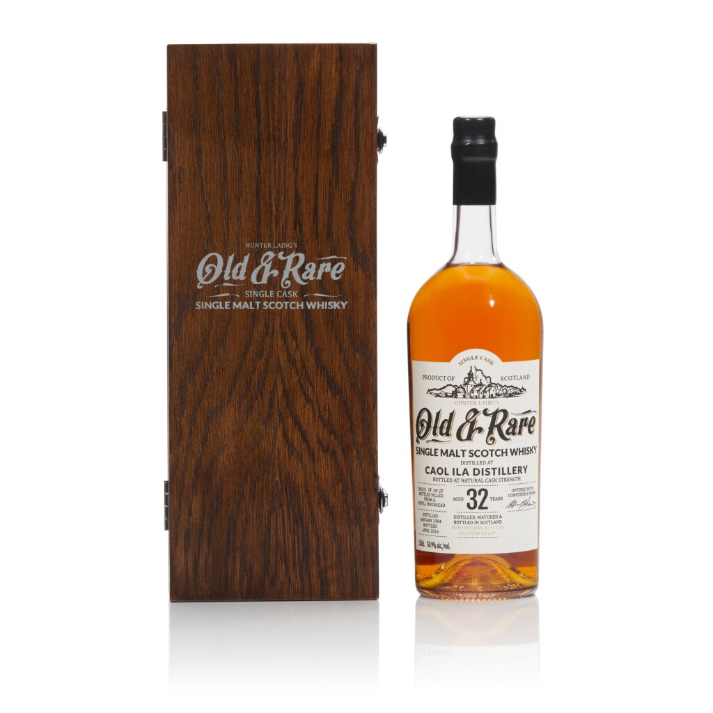 Voir en plein écran - Voir 1 du lot 190. Caol Ila Hunter Laing Old & Rare 32 Year Old 50.9 abv 1984 (1 BT150).