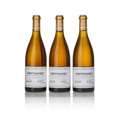 View full screen - View 1 of Lot 35. Montrachet 2007 Domaine de la Romanée-Conti (3 BT).