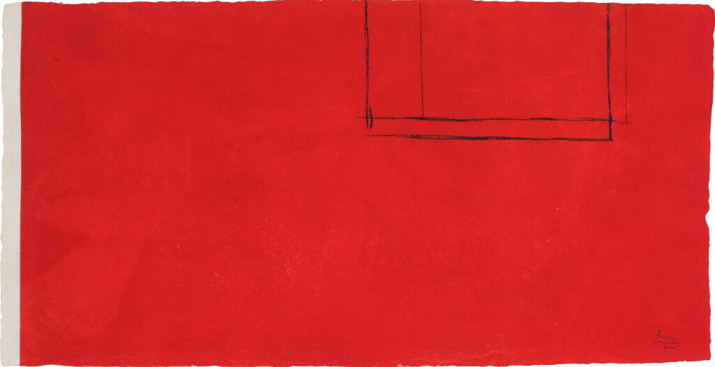 View full screen - View 1 of Lot 986. Red Open with White Line (Belknap 207).