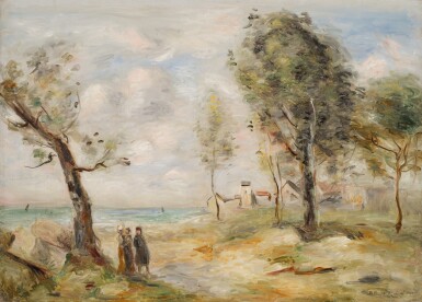 View full screen - View 1 of Lot 59. Paysage d'après Corot.