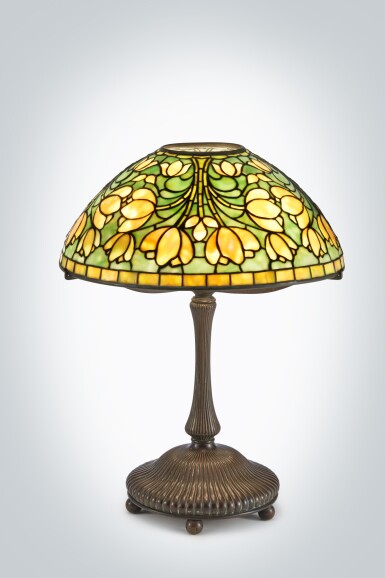 View full screen - View 1 of Lot 5. "Crocus" Table Lamp.