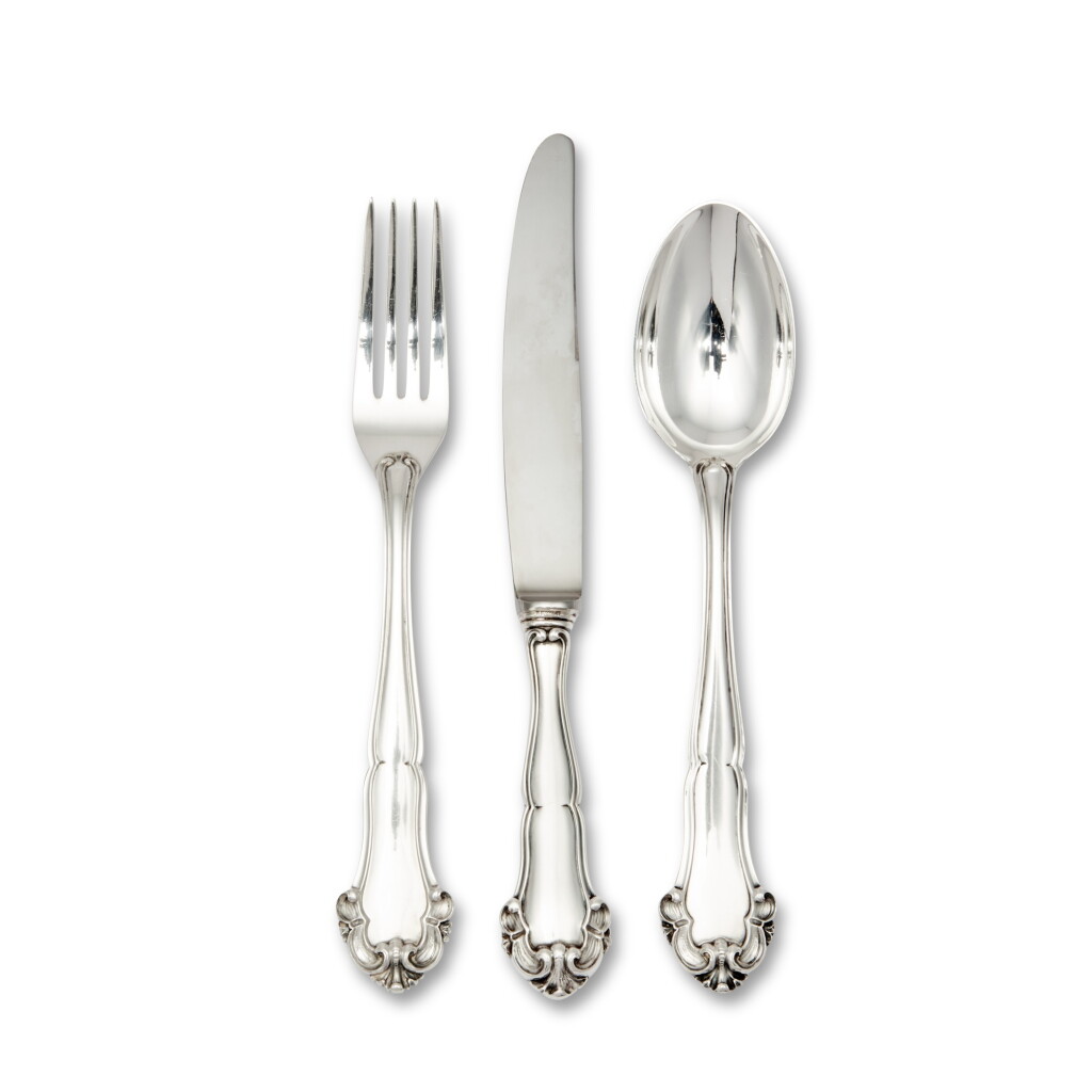 View full screen - View 1 of Lot 461. An Italian Silver Grand Imperiale Pattern Flatware Service, Buccellati, 20th Century.
