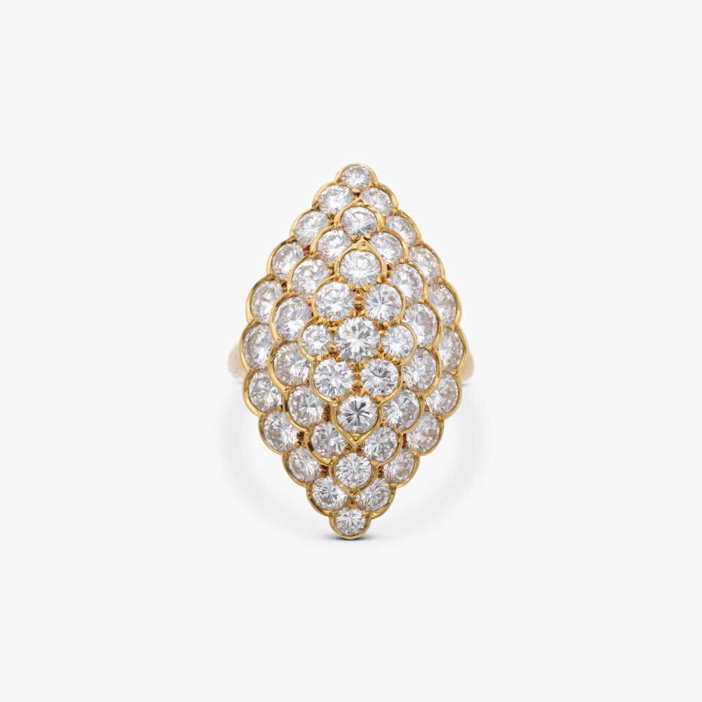 View full screen - View 1 of Lot 655. Diamond ‘Trévise’ Ring.