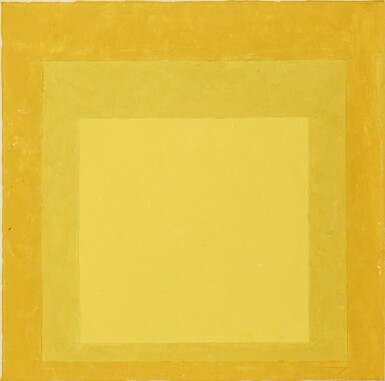 View full screen - View 1 of Lot 85. Study for a Homage to the Square.