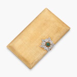 Gold, Emerald and Diamond Vanity Case