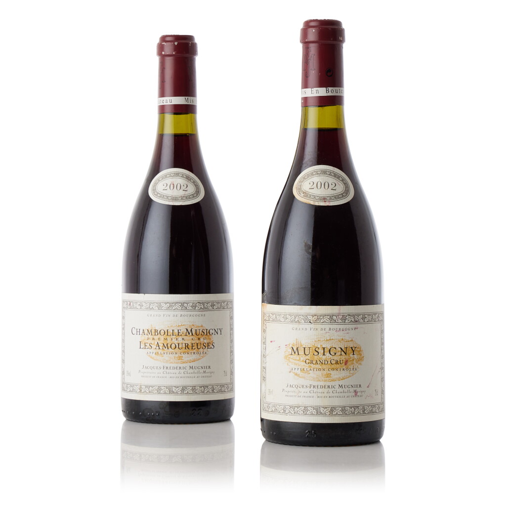 View full screen - View 1 of Lot 6377. Chambolle Musigny, Les Amoureuses 2002 Jacques-Frédéric Mugnier (1 BT).