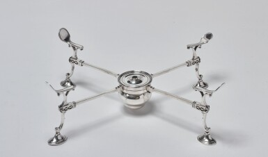 View full screen - View 1 of Lot 1097. GEORGE III SILVER DISH CROSS, LONDON, WILLIAM PLUMMER, 1791.