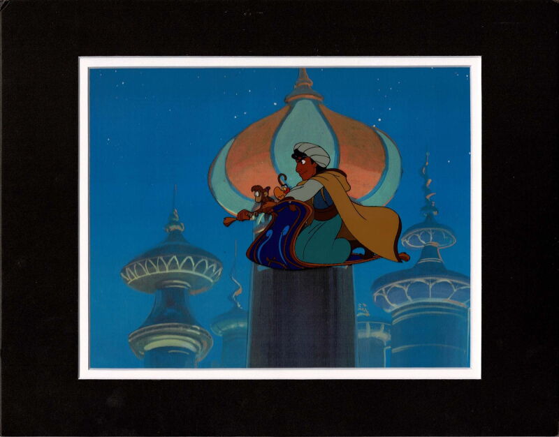 Aladdin Retro Walt Disney Studios Vintage Aladdin: The Series Production Animation ...