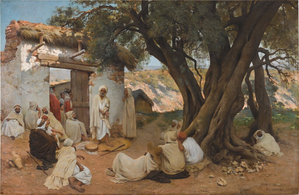 View full screen - View 1 of Lot 17. Le Conteur (The Storyteller) .