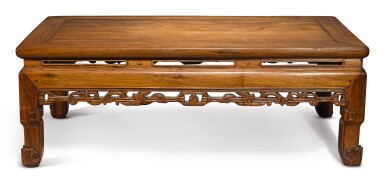 View full screen - View 1 of Lot 507. A 'hongmu' low table (Kangzhuo), Qing dynasty, 19th century.