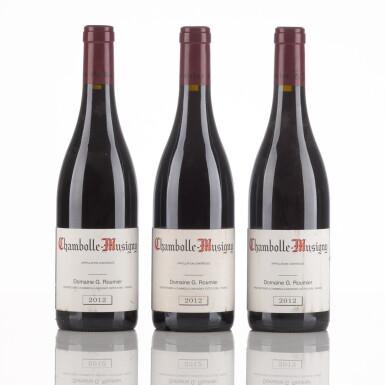 View full screen - View 1 of Lot 785. Chambolle Musigny 2012 Domaine Georges Roumier (3 BT).