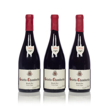 View full screen - View 1 of Lot 54. Griotte Chambertin Vieille Vigne 2014 Domaine Fourrier (3 BT).