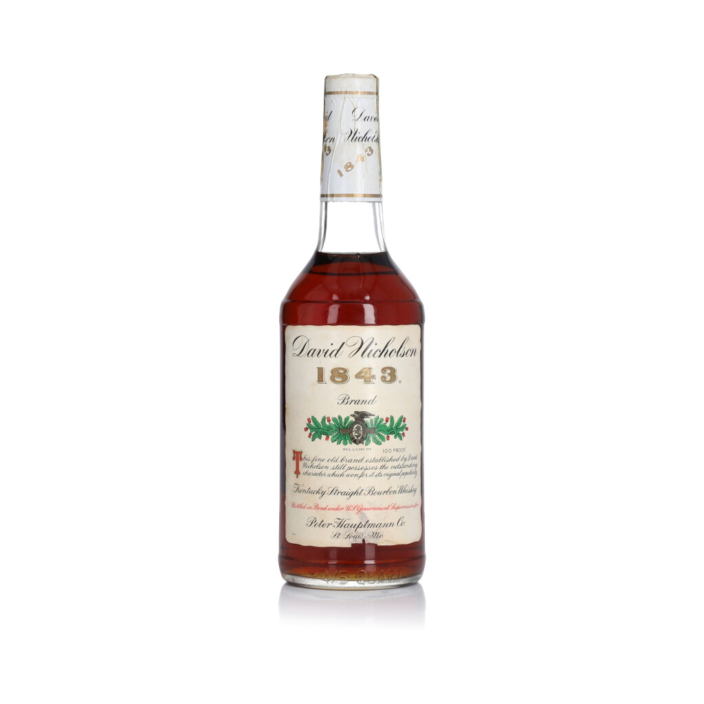 View full screen - View 1 of Lot 86. David Nicholson 1843 100 Proof 1967 (1 BT 75cl).