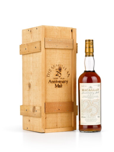 View full screen - View 1 of Lot 13. The Macallan 25 Year Old Anniversary Malt 1970 (1 BT).